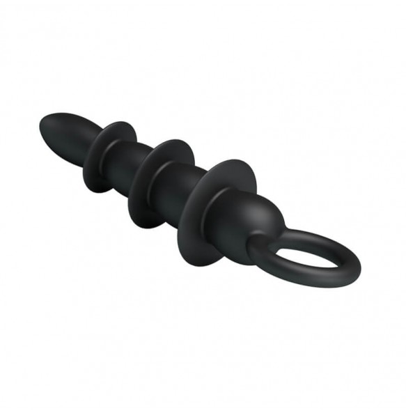 PRETTY LOVE - Fabulous Anal Butt Plug Massager (Black)